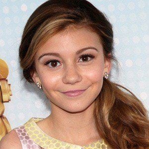 Genevieve Hannelius at age 14