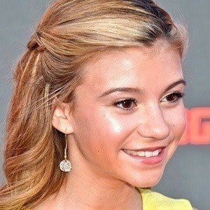 Genevieve Hannelius at age 14