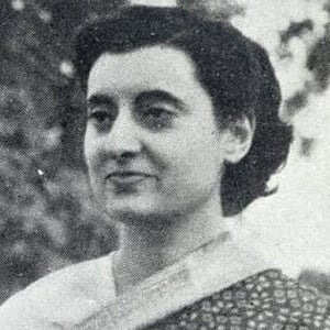 Indira Gandhi Headshot