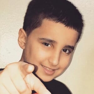 Jamal Saleh at age 8