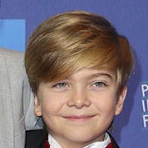 Joel Dawson at age 10