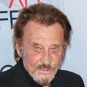 Johnny Hallyday at age 73