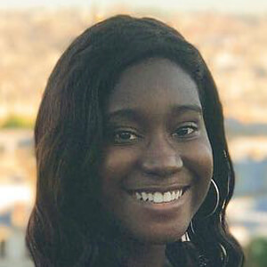 Julia Boateng at age 18