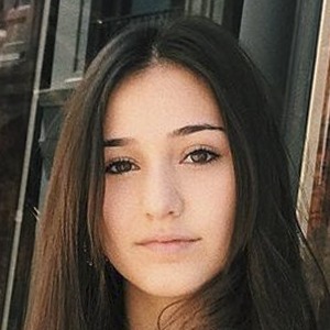 Justina Lombardi at age 15