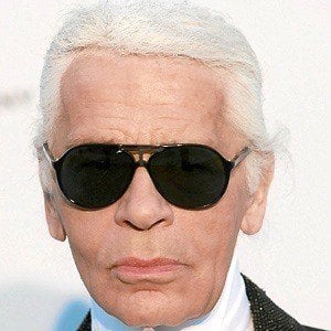 Karl Lagerfeld at age 76