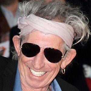 Keith Richards at age 68