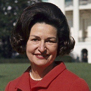 Lady Bird Johnson Headshot 4 of 6