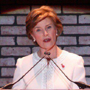 Laura Bush at age 61