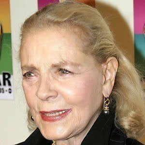 Lauren Bacall at age 80