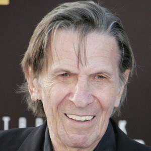 Leonard Nimoy at age 82