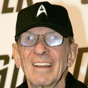 Leonard Nimoy at age 78