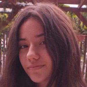 Letícia Pinotti at age 11