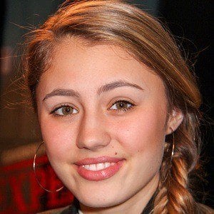 Lia Marie Johnson at age 18