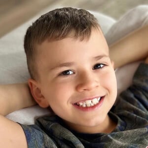 Liam Jordan at age 7