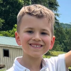 Liam Jordan at age 6