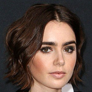 Lily Collins at age 26