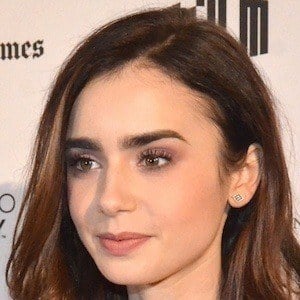 Lily Collins at age 27