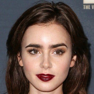 Lily Collins at age 26