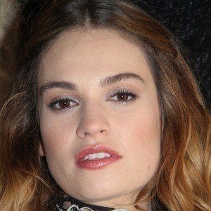 Lily James at age 26