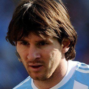 Lionel Messi at age 22