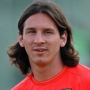 Lionel Messi at age 21