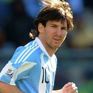 Lionel Messi at age 22