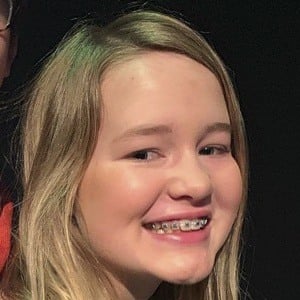 Lola Holderness at age 12