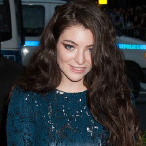 Lorde at age 18