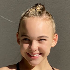 Lyza Brooks at age 12