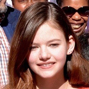 Mackenzie Foy at age 14