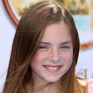 Madison Davenport at age 11