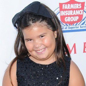 Madison De La Garza at age 7