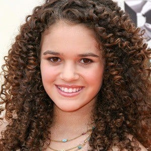 Madison Pettis at age 13