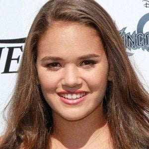 Madison Pettis at age 15