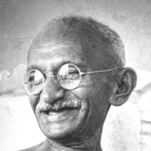 Mahatma Gandhi Headshot 5 of 10