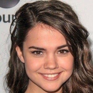Maia Mitchell at age 20