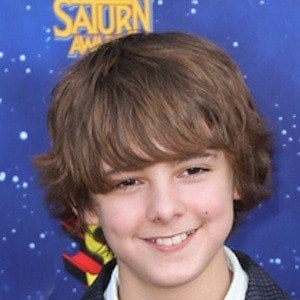 Max Charles at age 12