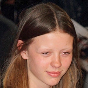 Mia Goth at age 20