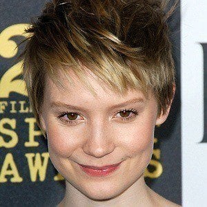 Mia Wasikowska at age 20