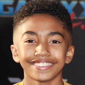 Miles Brown at age 12