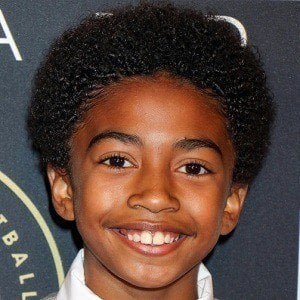 Miles Brown at age 10