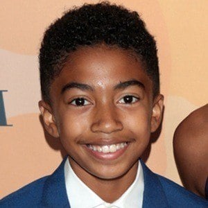 Miles Brown at age 12