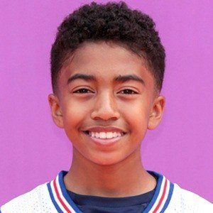 Miles Brown at age 12