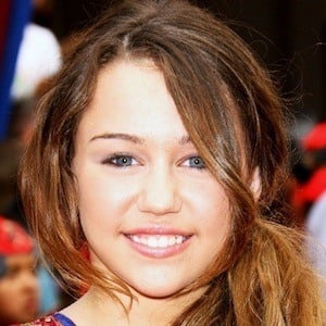 Miley Cyrus at age 13