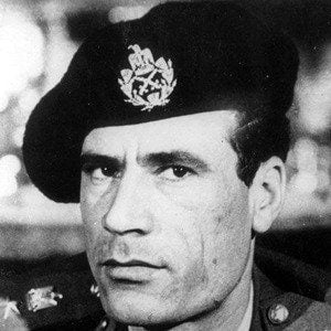 Muammar Gaddafi Headshot 3 of 3