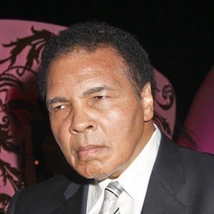 Muhammad Ali at age 66