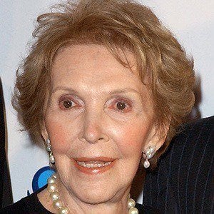 Nancy Reagan at age 82