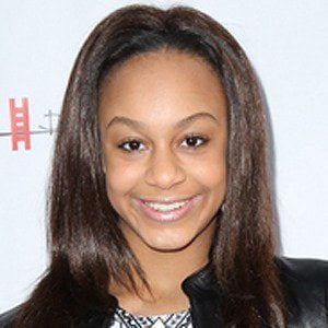 Nia Sioux at age 14