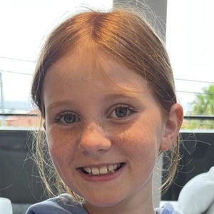 Pixie Rose Curtis at age 10