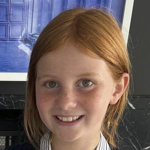 Pixie Rose Curtis at age 10